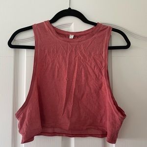 Lululemon cropped tank